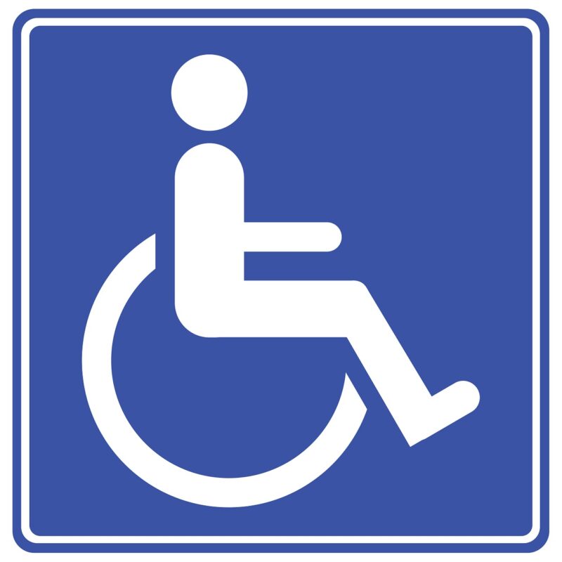 парковочное место для инвалида